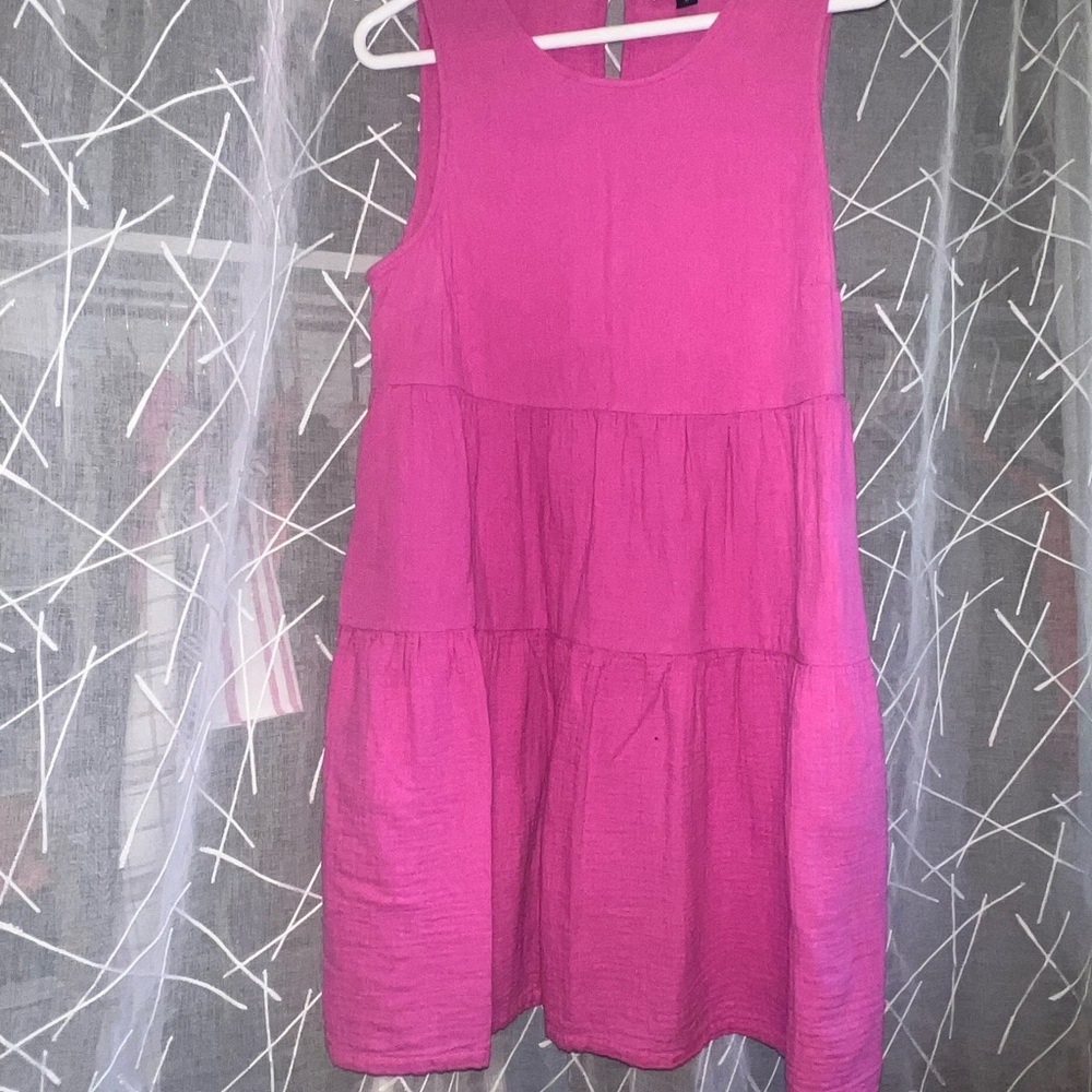 Tiered Gauze Dress